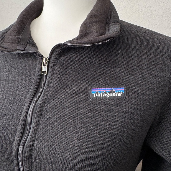 Patagonia Women's Better Sweater Jacket Full Zip Black Size M - Picture 3 of 11